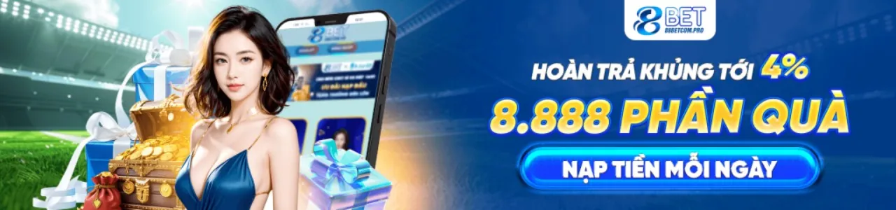 Banner khuyến mãi 868bet với nhiều ưu đãi hấp dẫn